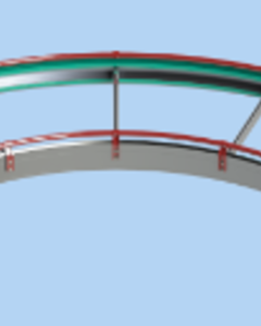 BEND,45DEG,13.7"(350) CURVE CONVEYOR